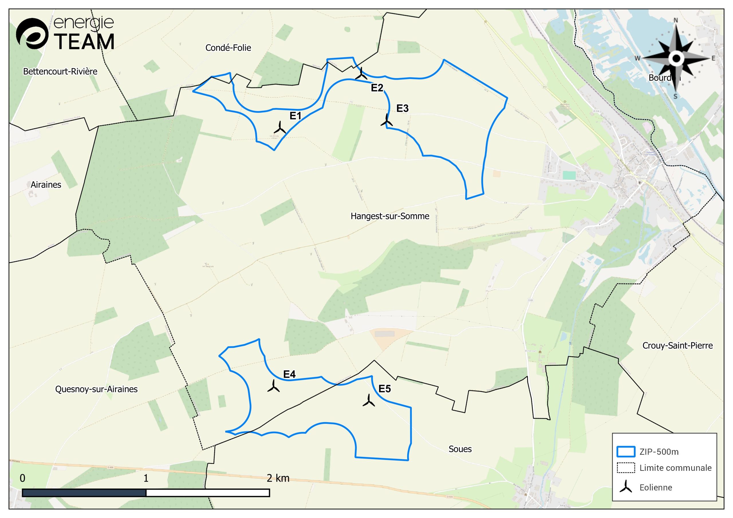 UN PROJET D’EXTENSION À SOUES ET HANGEST-SUR-SOMME