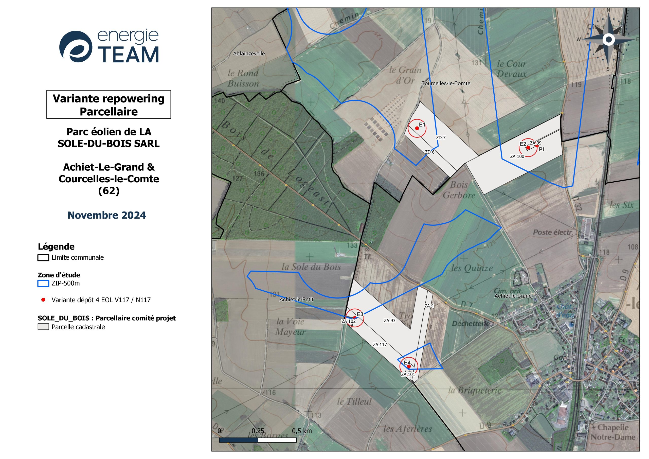 LE PROJET DE RÉÉQUIPEMENT DU PARC ÉOLIEN DE LA SOLE-DU-BOIS, PROPRIÉTÉ DU GROUPE ALLIANZ